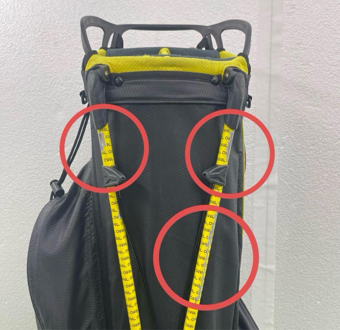 OUUL オウル キャディーバック　ゴルフバック　９インチ