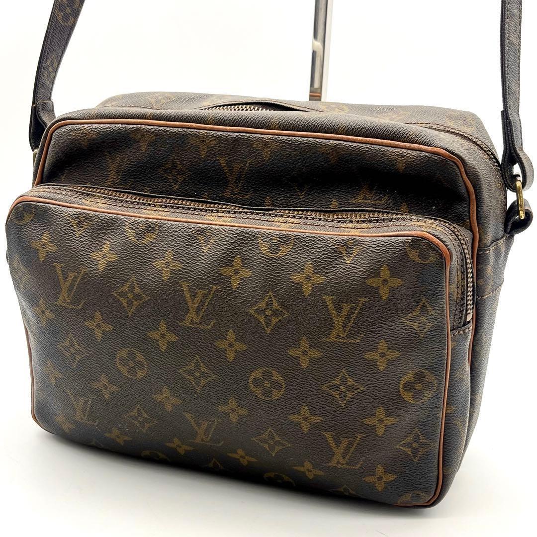 ルイヴィトン ヴィンテージ 前期ナイル モノグラム ショルダーバッグ 正規品