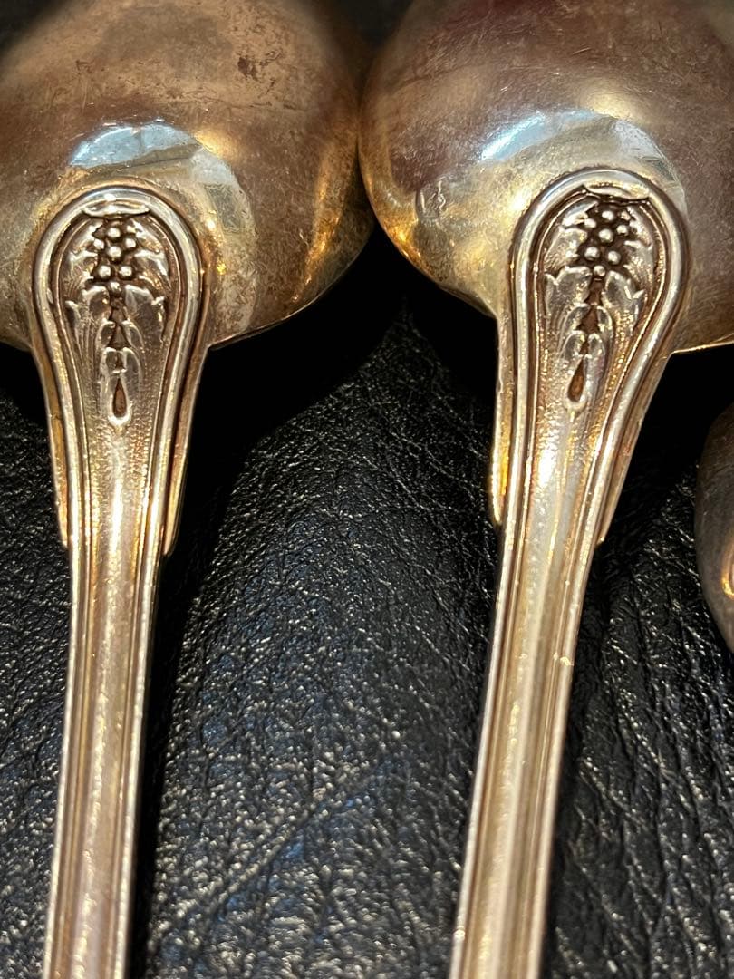 ピュイフォルカ　スターリングシルバー　スプーン　セット　純銀製　アンティーク