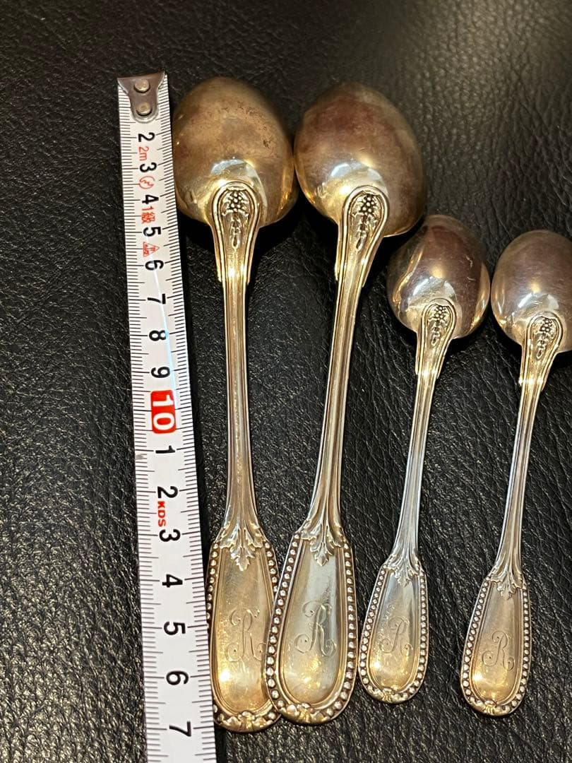 ピュイフォルカ　スターリングシルバー　スプーン　セット　純銀製　アンティーク