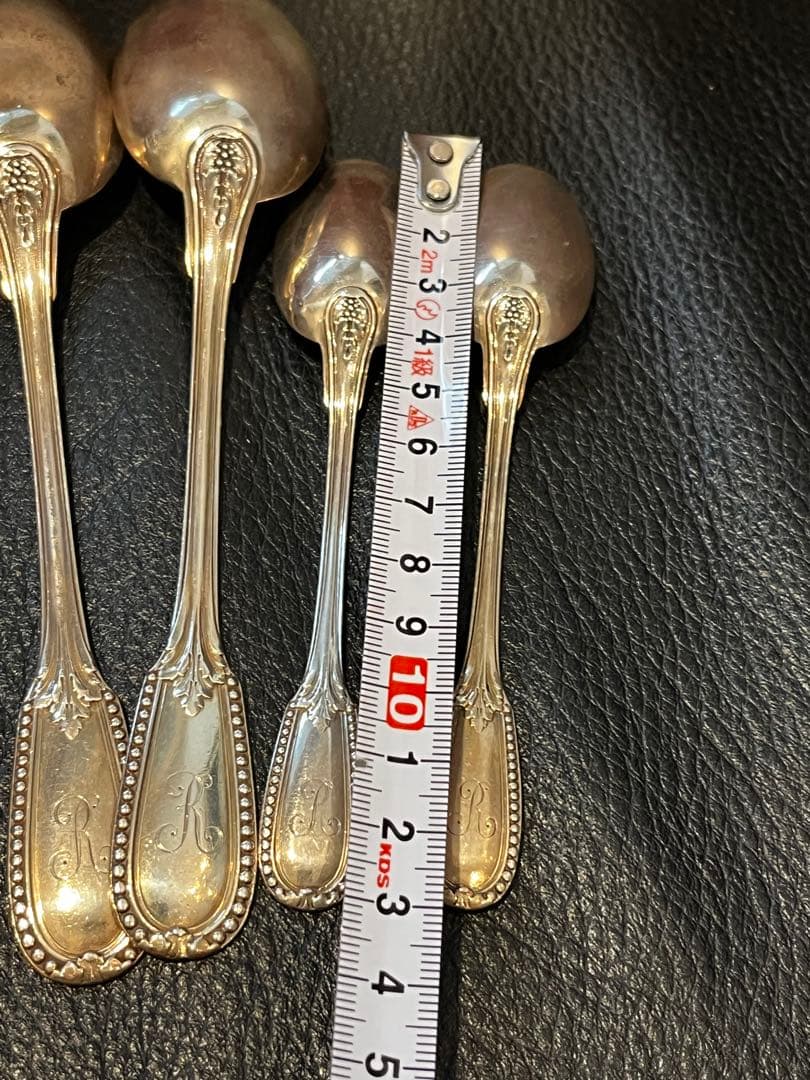 ピュイフォルカ　スターリングシルバー　スプーン　セット　純銀製　アンティーク