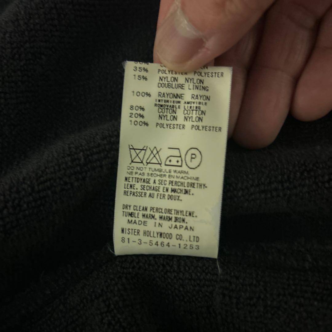 だ*う様 N.HOOLYWOOD モッズコート 黒36