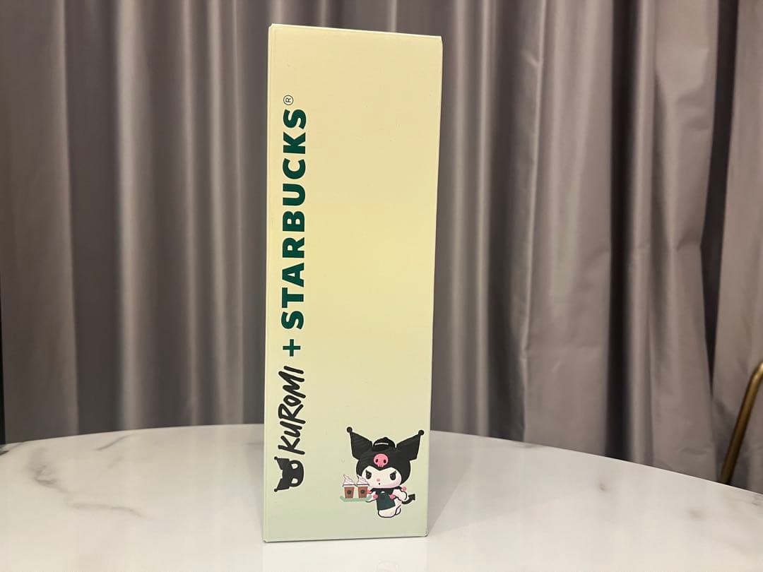 Kuromi + STARBUCKS ブラック水筒 500ml