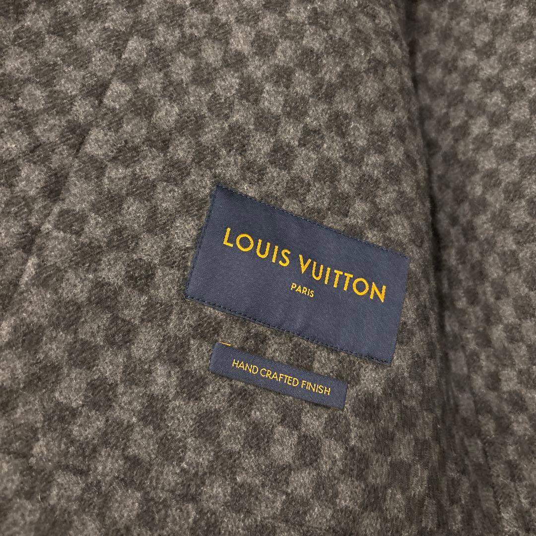 【極美品】LOUIS VUITTON チェック柄ダッフルコート