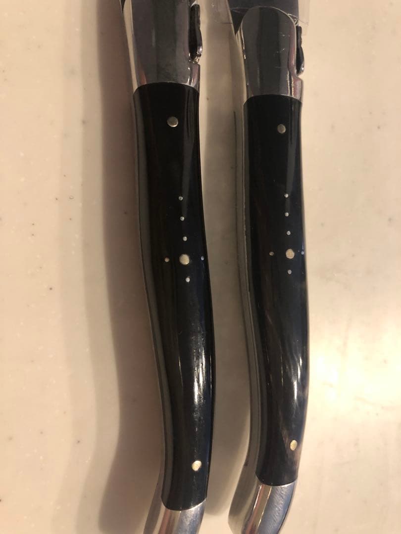 ラギオール アン オブラック バッファロー テーブルナイフ　2本セット