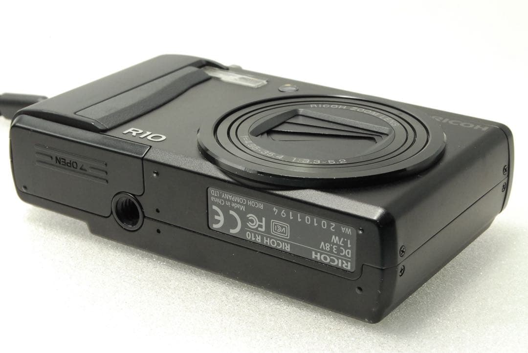 RICOH R10 ❤️スマホ転送 ブラック 動作確認済 リコー コンデジ カメラ