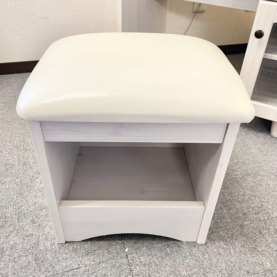 【良品】ニトリ　デスクドレッサーフローリオ7080D ※スツール別売り F