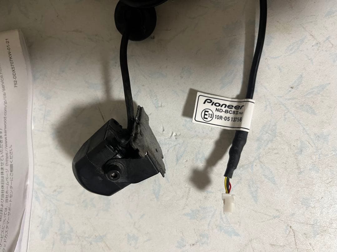 KENWOOD DDX5020S⇒2023⇒ND-BC8 II バックカメラ