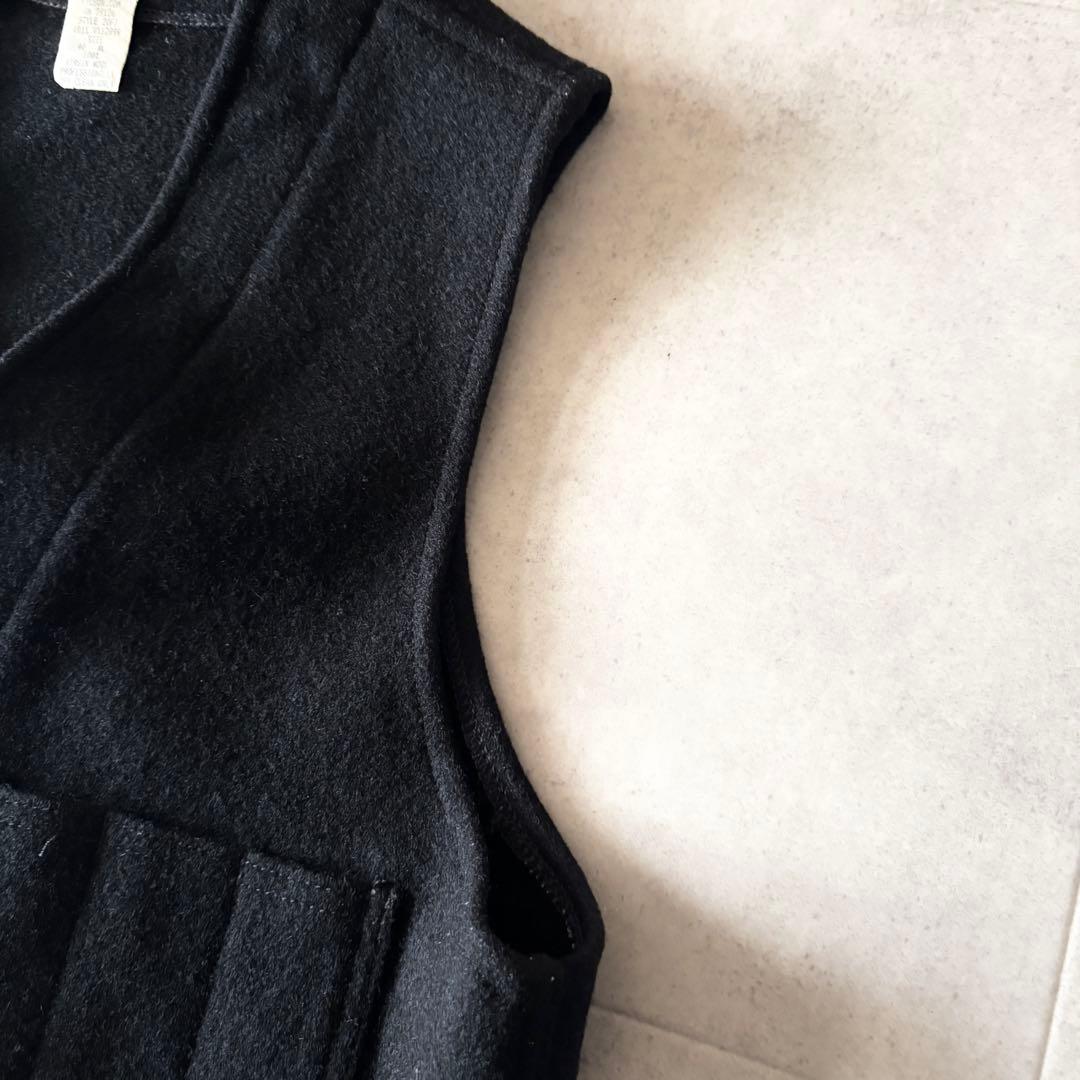 USA製 極美品 4,4万 フィルソン マッキーノウールベスト 40 ブラック