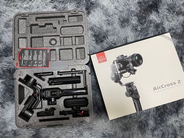 MOZA カメラ用ジンバル AirCross 2 ブラック プロフェッショナル