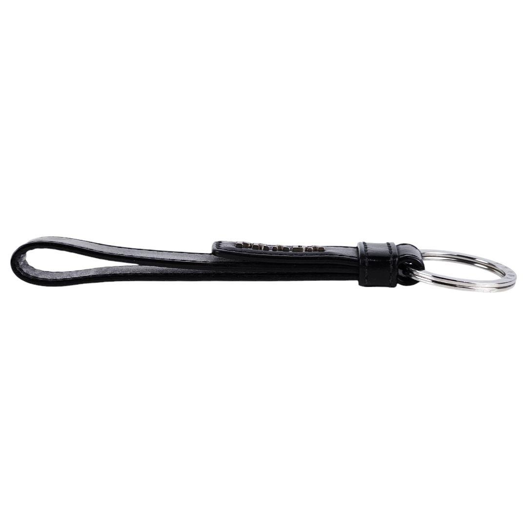 美品 プラダ PRADA キーリング バッグチャーム キーホルダー ブラック