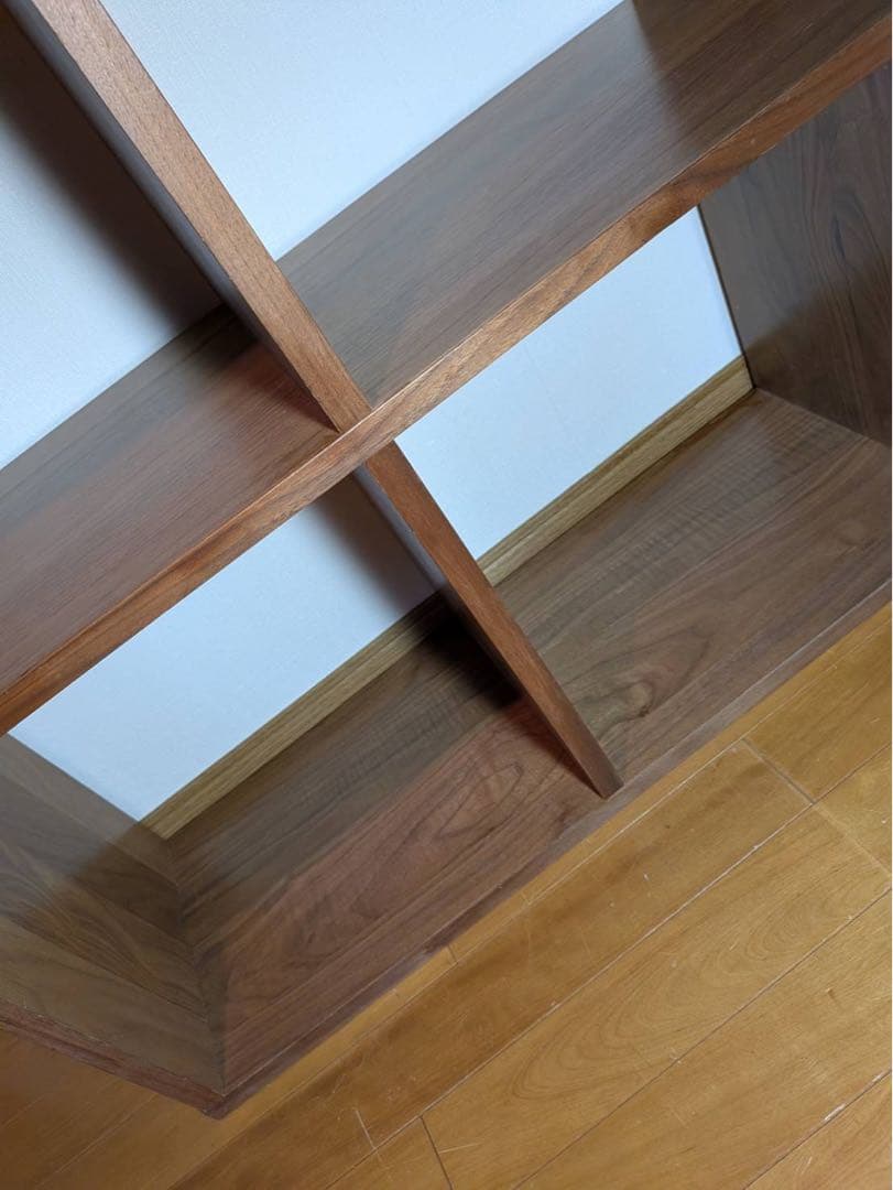 ■送料込■無印 スタッキングシェルフ 2×2 木製家具 棚 ラック収納MUJI