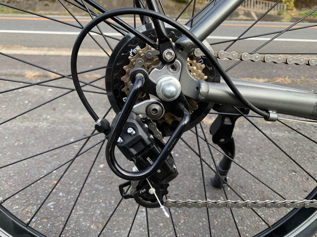 【新品】送料無料BUILTIN電動アシスト自転車36V9.6Ah 7速動作確認済