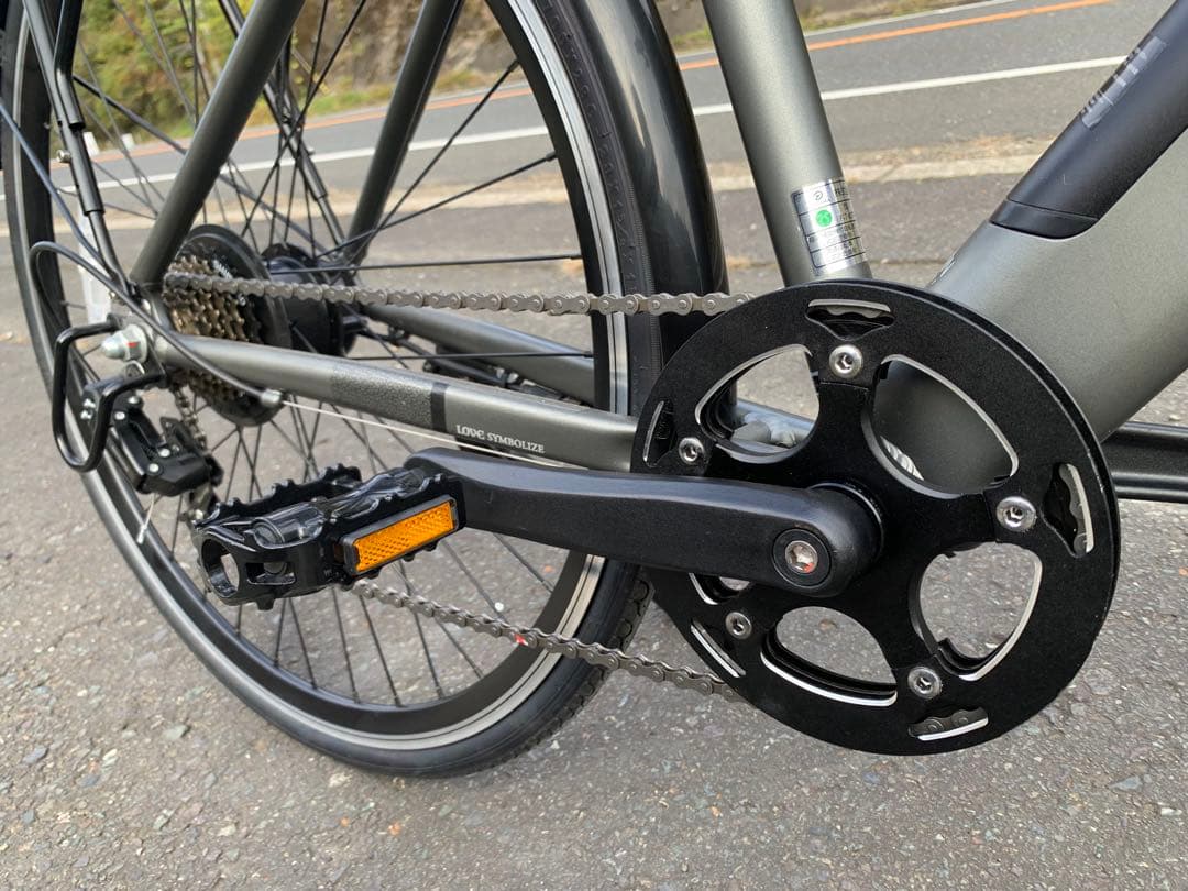 【新品】送料無料BUILTIN電動アシスト自転車36V9.6Ah 7速動作確認済