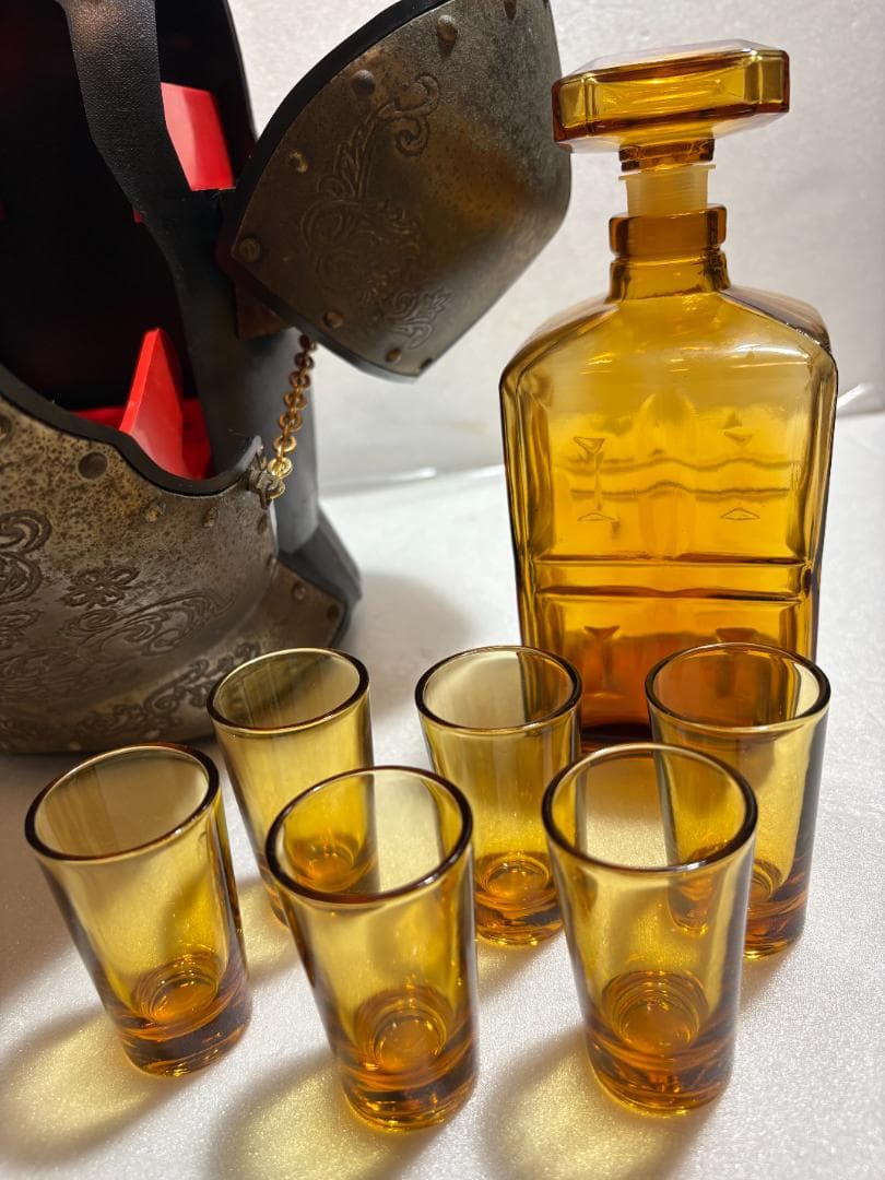 ダカラナニさん専用 NIKKA 甲冑騎士 デキャンタ セット ニッカウィスキー