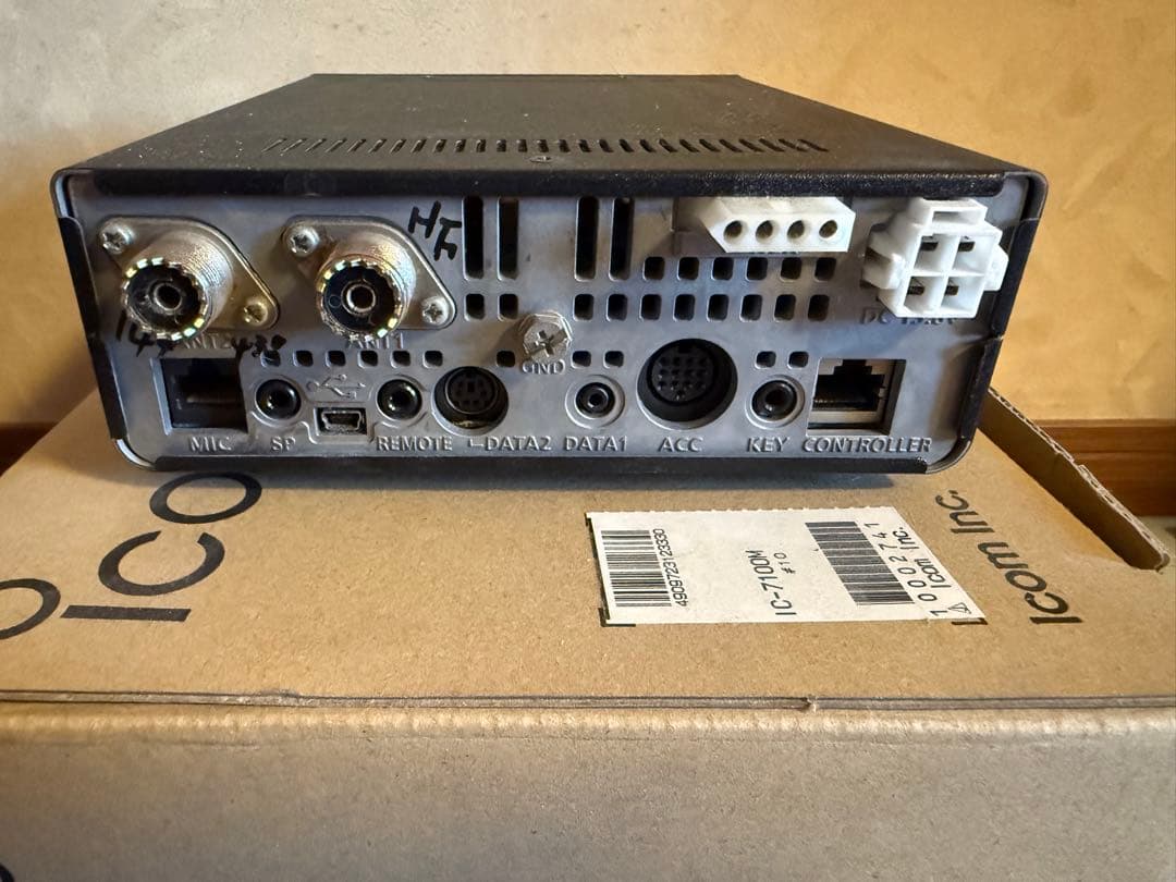 その他 IC-7100M + AT-180