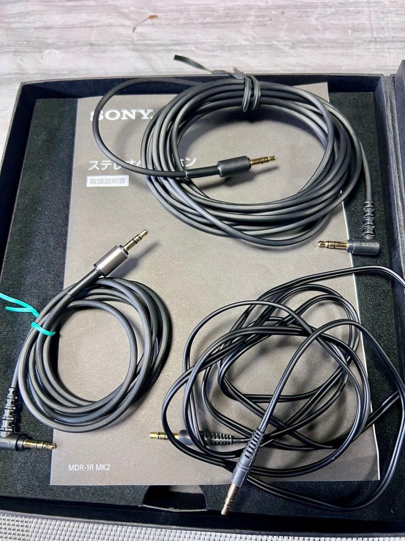 SONY リケーブル可能ヘッドホン ブラックMDR-1RMK2 ハイレゾ対応