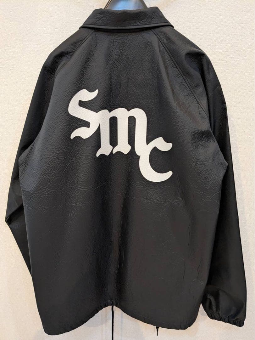 SAMS MOTORCYCLE FAKE LEATHER JACKETブラック