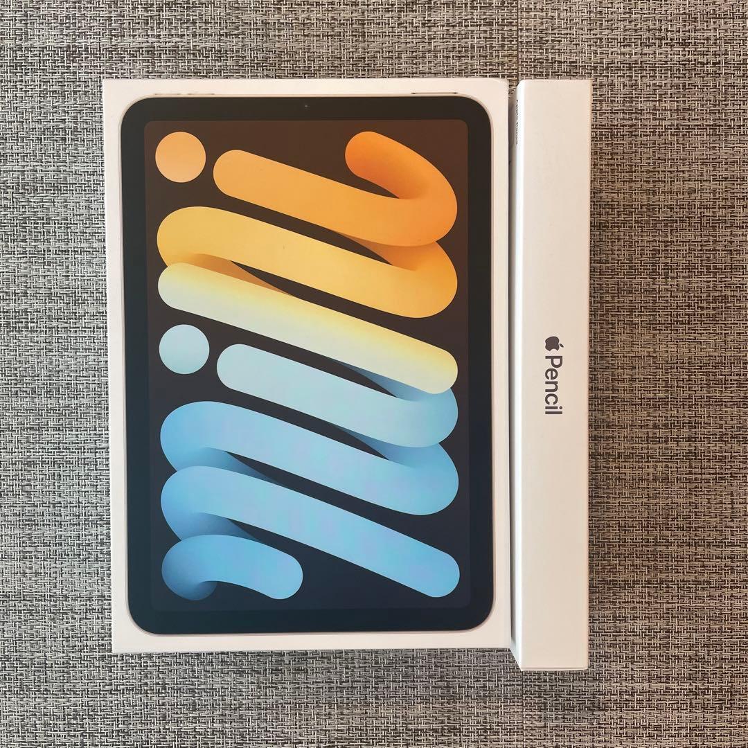 iPad本体 iPad mini 6 Wi-fi 64GB + Apple Pencil 2