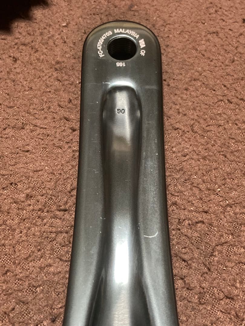 小傷欠品有 FC-4700 シマノティアグラ 165mm 50-34T 2×10