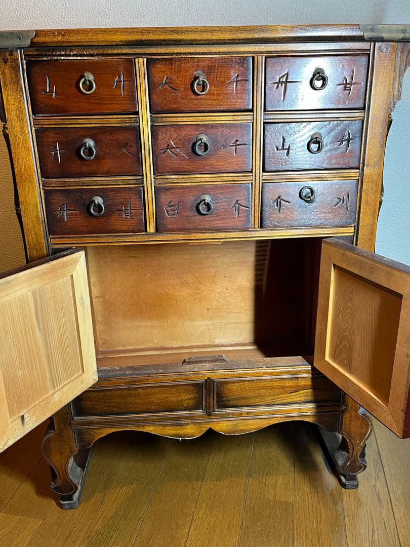 李朝家具 薬箪笥 ヤクジャン 韓国 アンティーク ビンテージ 骨董 韓国伝統工芸