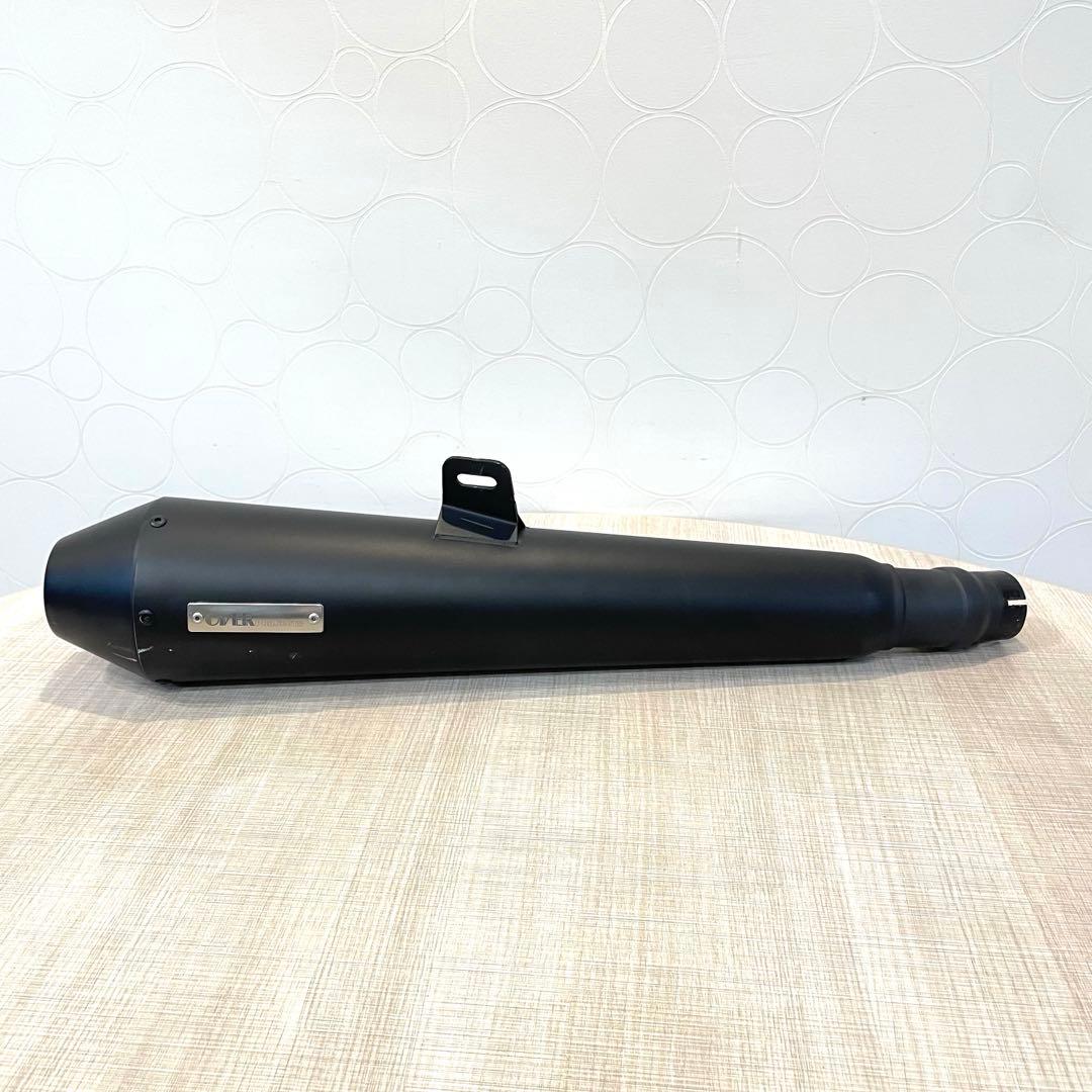 【OVER RACING】 SSメガホンスリップオンマフラー レブル250