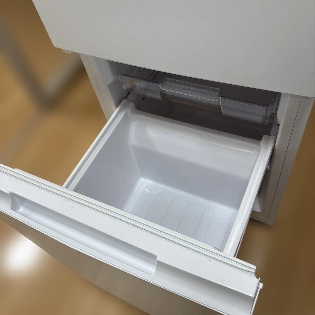 【美品】シャープ 冷蔵庫 SJ-D15K-W 2024年製 ホワイト 152L