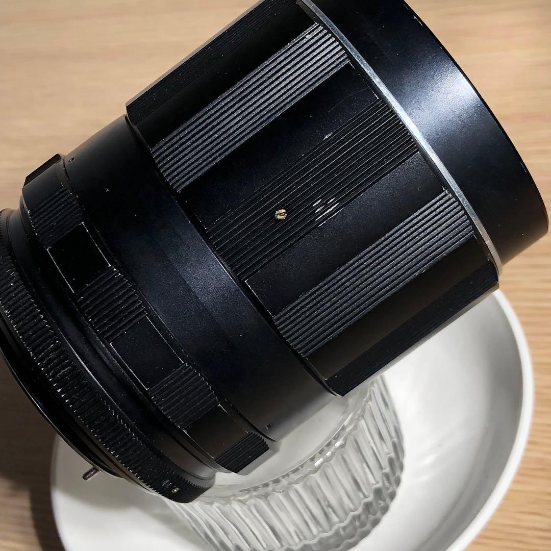 純正キャップ付　SUPER TAKUMAR 135mm f2.5 M42マウント