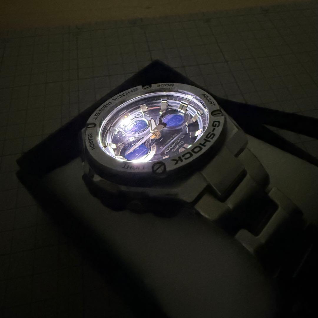 g-shock GST-W110D-1A9JF g-steel メタルバンド