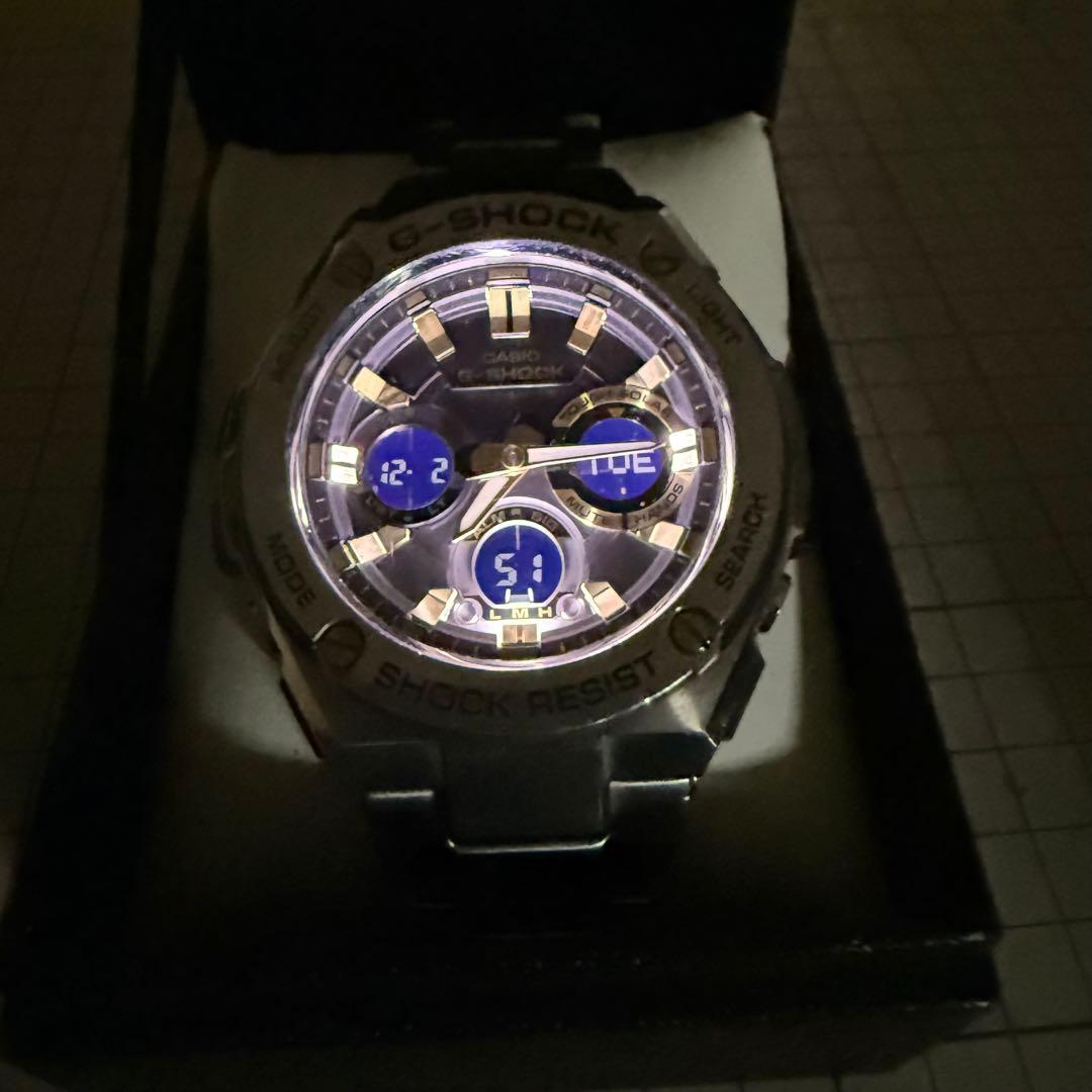 g-shock GST-W110D-1A9JF g-steel メタルバンド