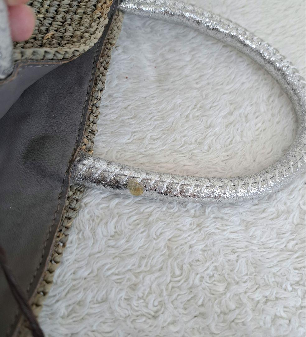 未使用　A point etc　アポワン ウテセ かごバッグ　トート　ラウィア