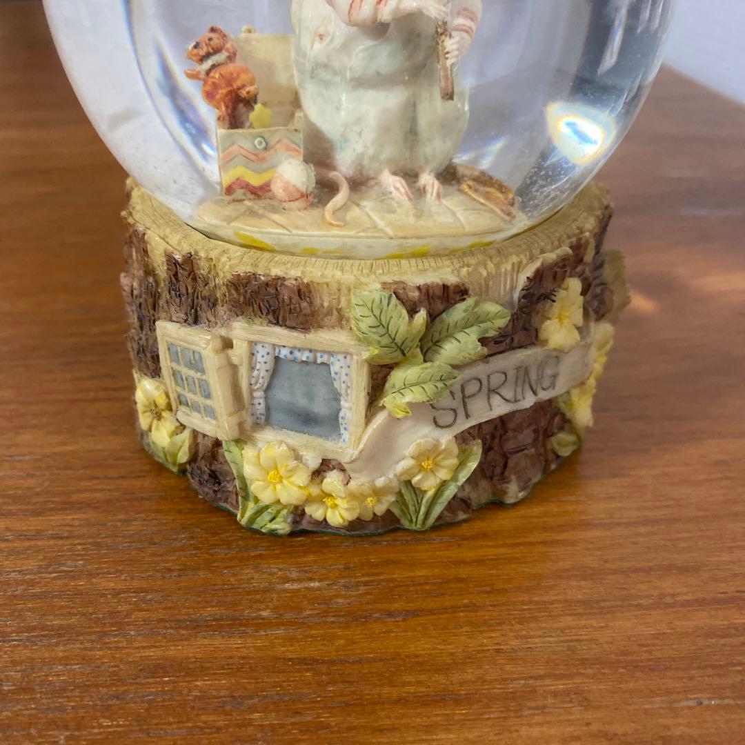 1989 エネスコ　ブランブリーヘッジ スノードーム　スノーグローブ　スプリング