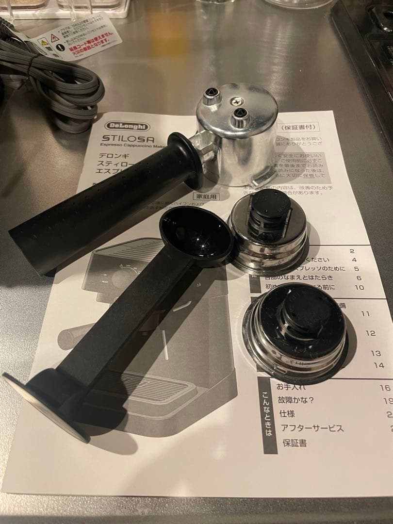 デロンギ スティローザ エスプレッソ・カプチーノメーカー ブラック