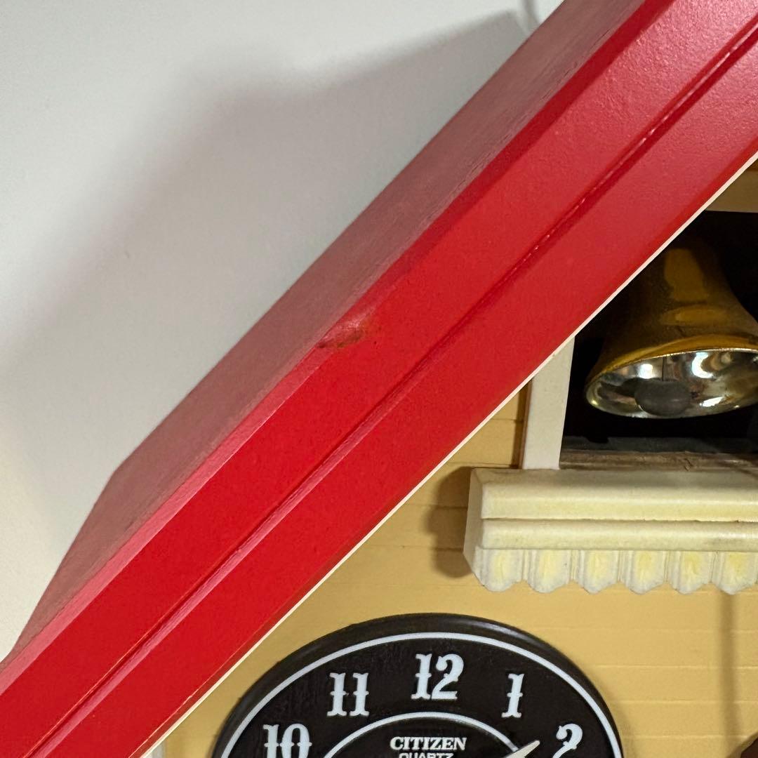 ビンテージ　スヌーピー鳩時計