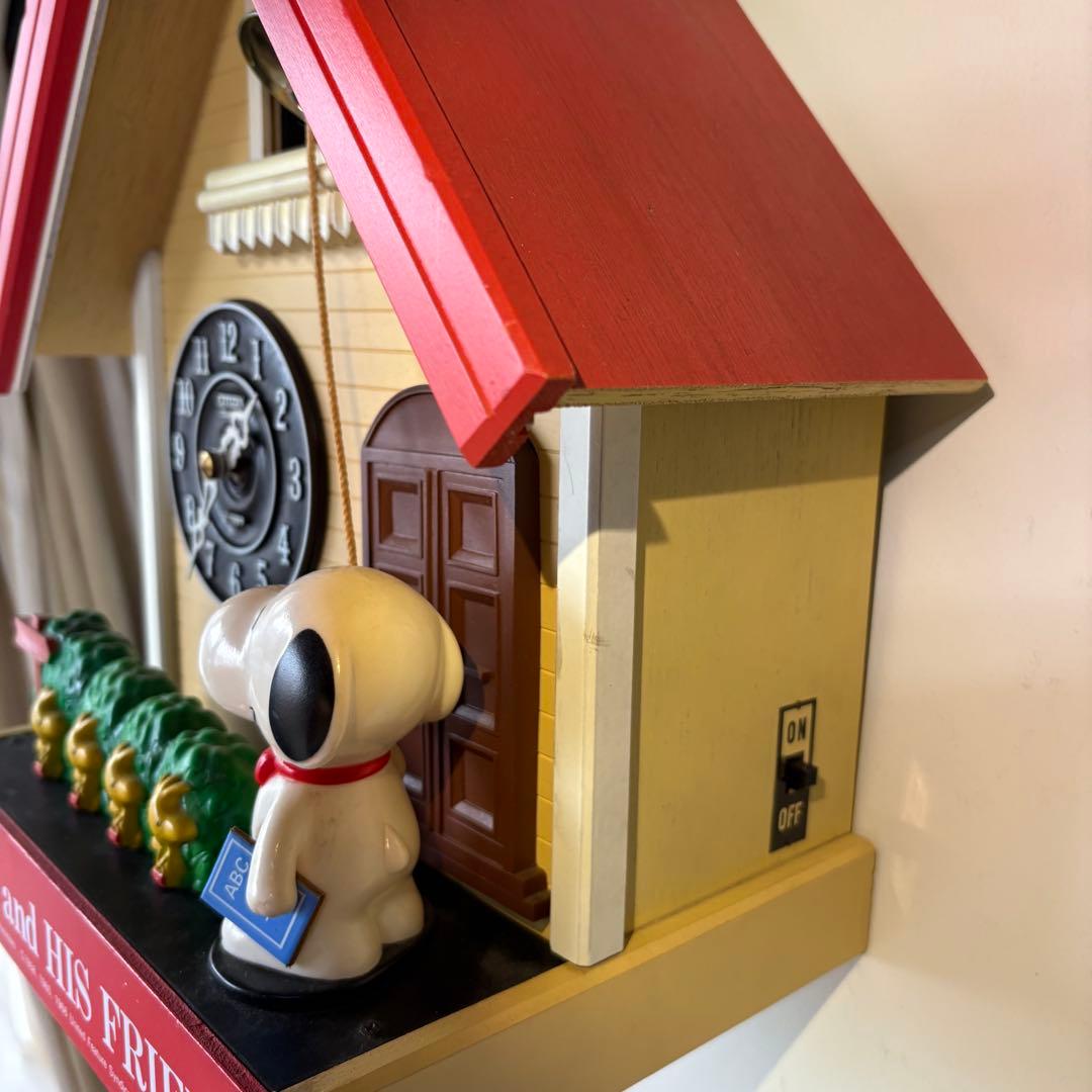 ビンテージ　スヌーピー鳩時計