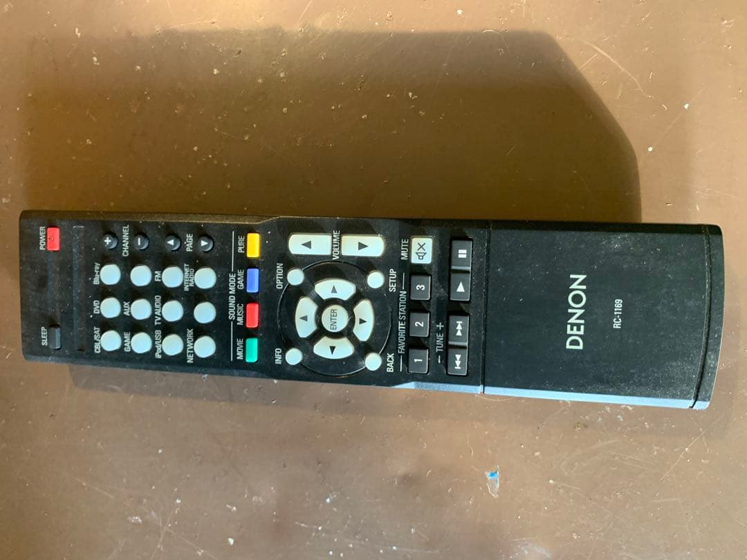 DENON AVアンプ AVR1713とスピーカ３個パイオニアスピーカー６個