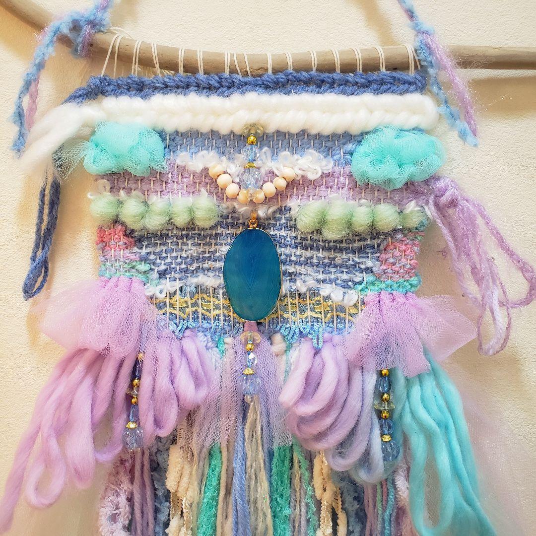 ハンドメイド◆【ウィービングタペストリー】◆壁掛け◆gimmickcharm