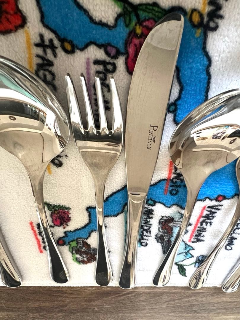 イタリア製カトラリー各種5セット『Pinti』　フルセット