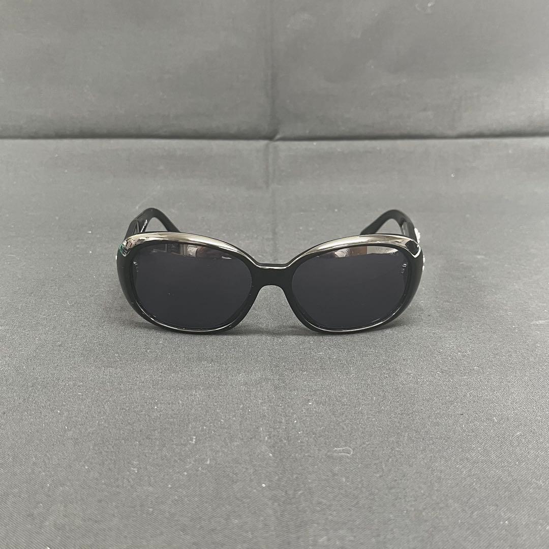 【T】売り尽くし✨CHANEL サングラス 5113 度なし ブラック カメリア