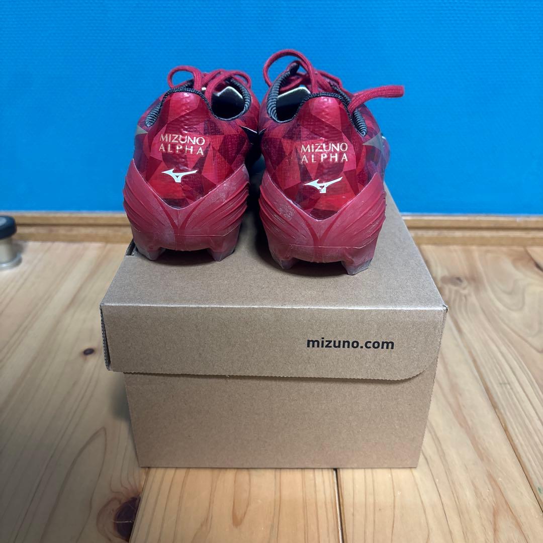 Mizuno Alpha サッカーシューズ レッド
