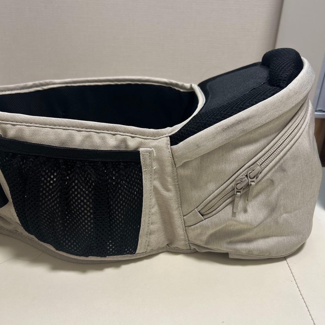 【美品】ポルバンアドバンス　ヒップシート　アイボリー2024年購入