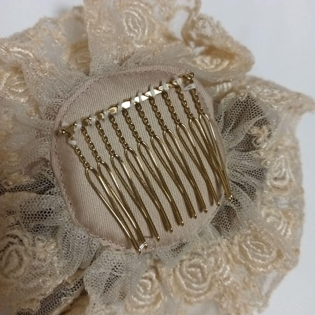 メアリーマグダレン　ロゼットヘッドドレス　ミルキーローズ