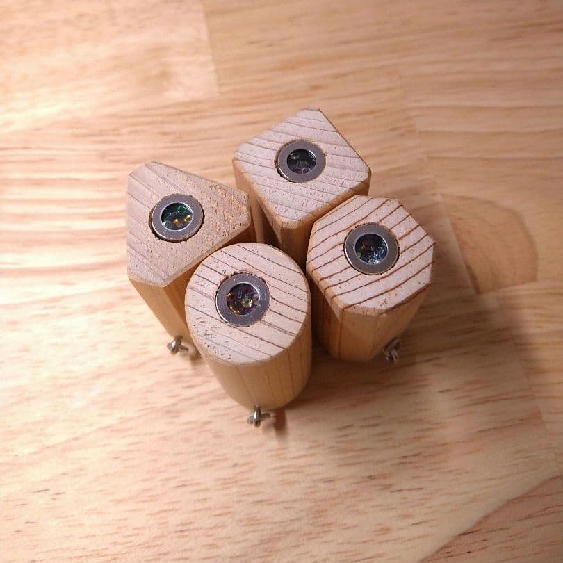 木製＊日本の四季の小さな万華鏡