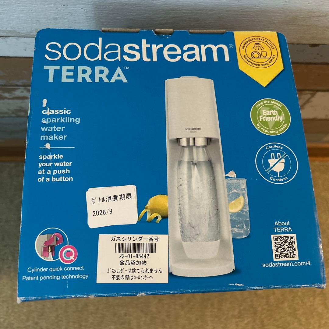 ソーダストリーム TERRA (テラ) スターターキット ホワイトSSM1086