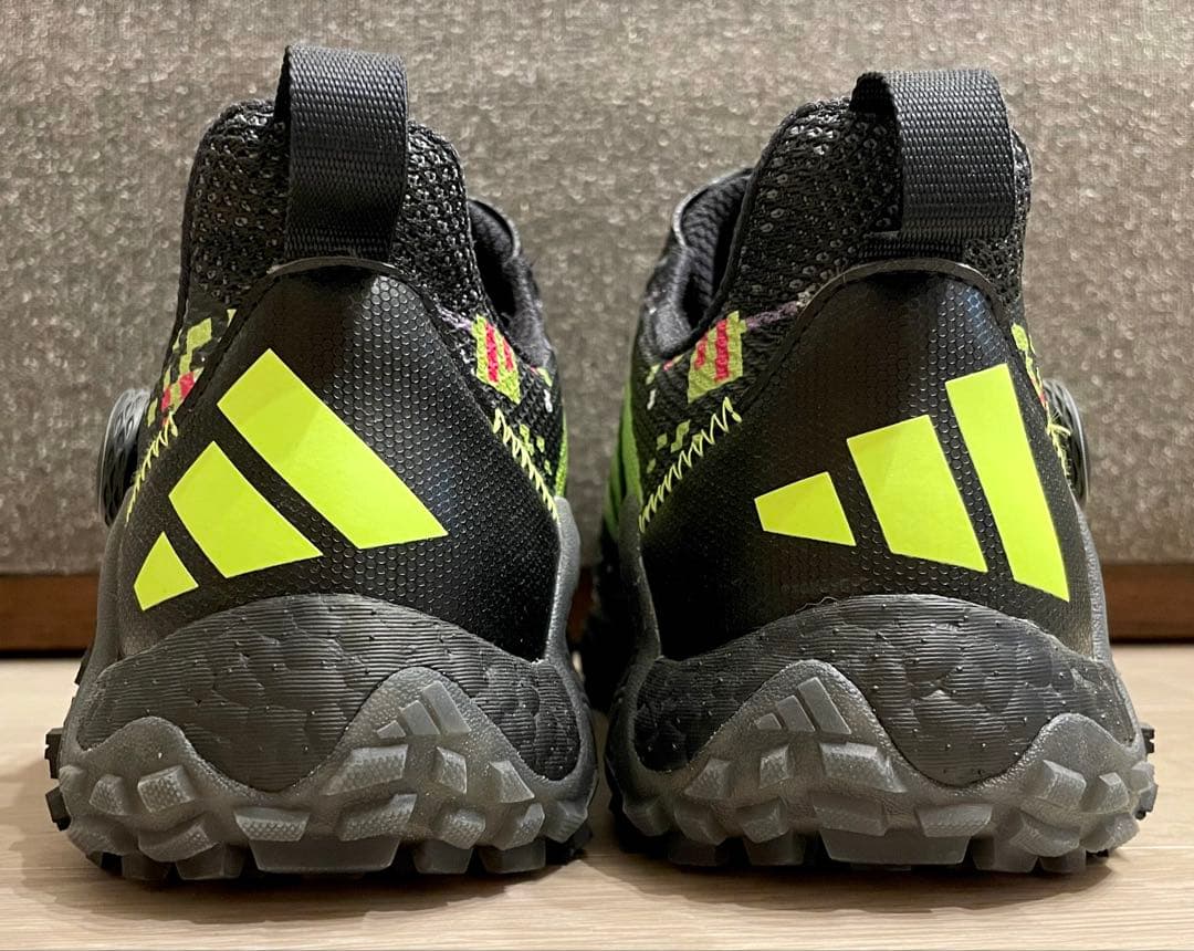 新品未使用　アディダス ゴルフ　コードカオス22 ボア グリッチ 27cm