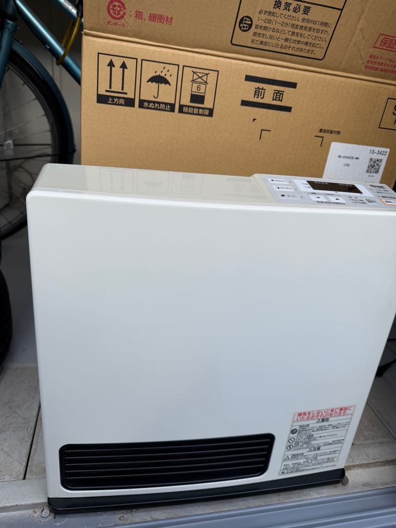 2012年式開封済み未使用品リンナイLPガスヒーターRC-K4002E