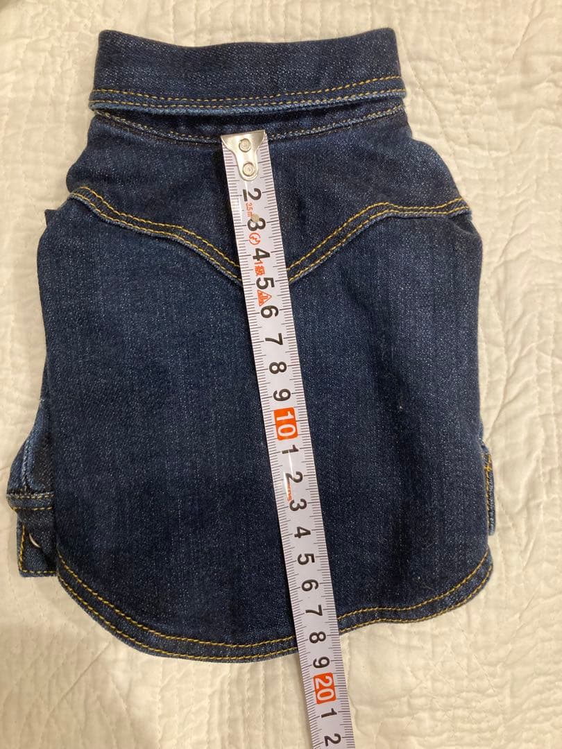 アトリエジジ　ストレッチ　デニムシャツ