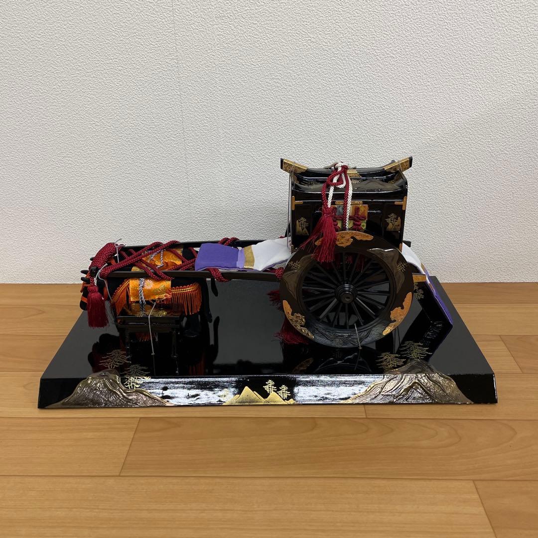 雛人形　桃の節句　雛道具　特大　山水蒔絵