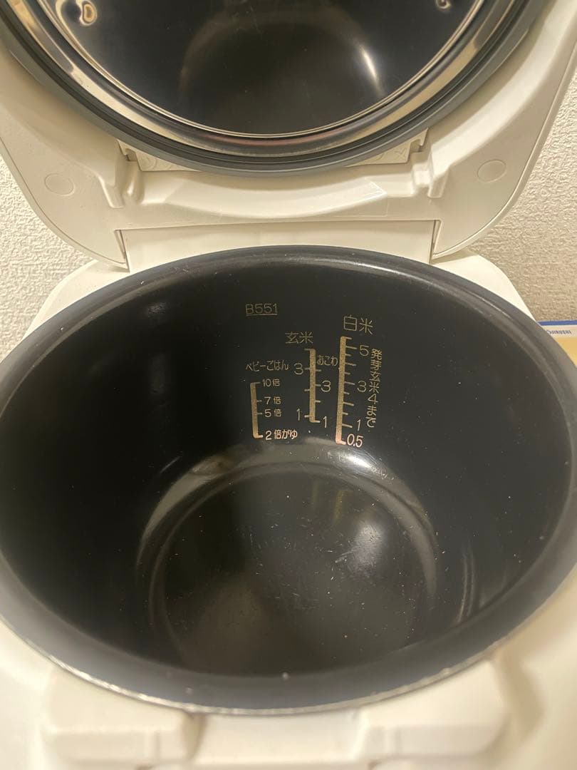 【美品】IH炊飯ジャー 炊飯器 象印 STAN NW-SA10-WH