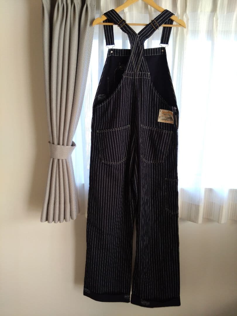 ☆シュガーケーン　ウォバッシュストライプサロペット☆